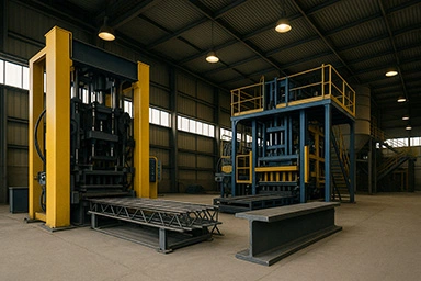 خط تولید شرکت عمارتسازان